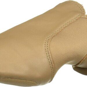 Women's Leather Jazz Slip-on Shoe Size 8 Rubber Sole Moisture Absorbent